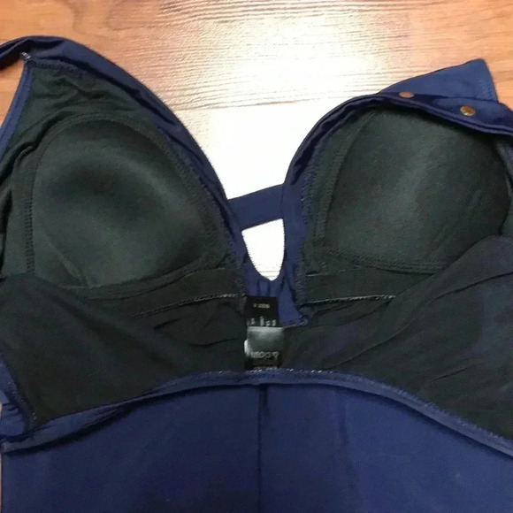 Paper Denim & Cloth Navy One Piece Swimsuit, 8 - Picture 6 of 7